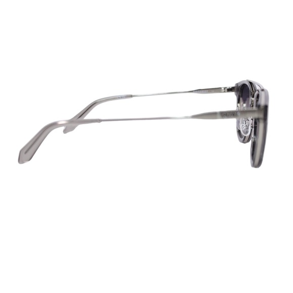 Quay Australia GETAWAY Metal Round Sunglasses - Grey/Smoke - NWT - Picture 10 of 15